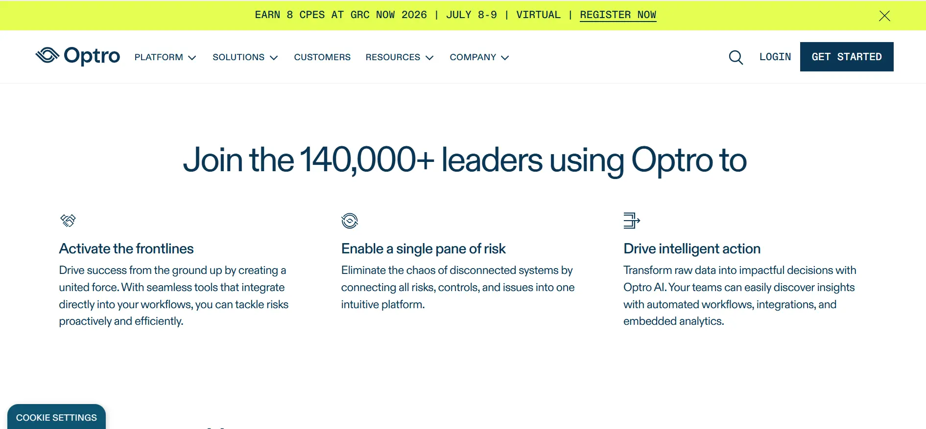 Auditboard (OPTRO) screenshot