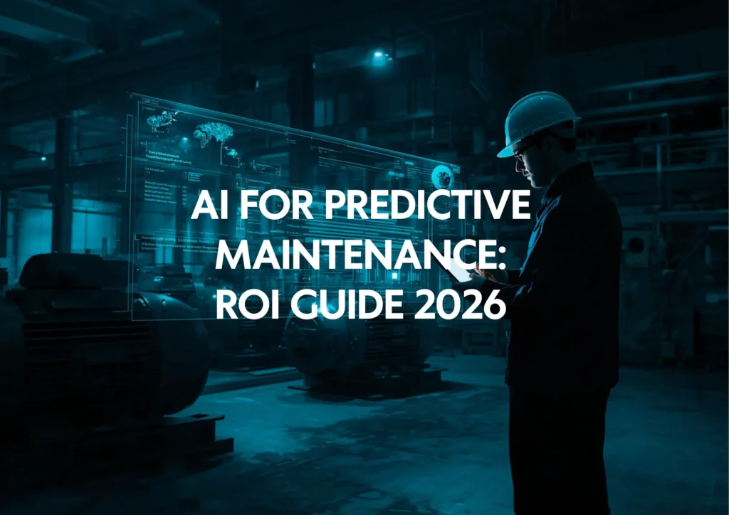 AI predictive maintenance ROI calculation framework diagram