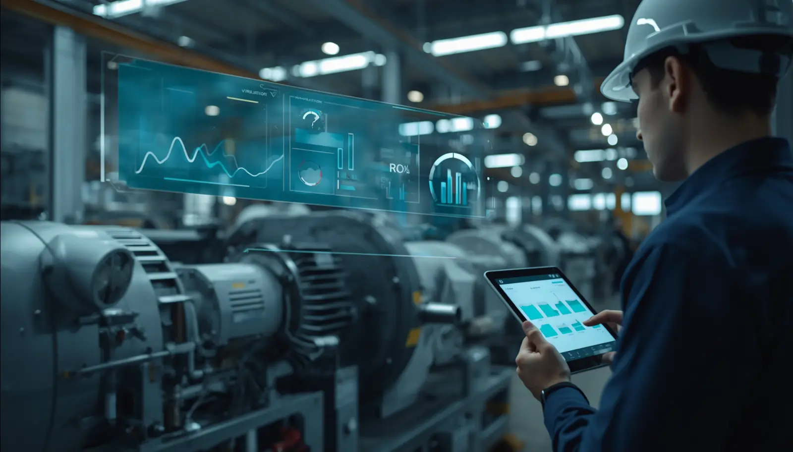 AI predictive maintenance ROI calculation framework diagram
