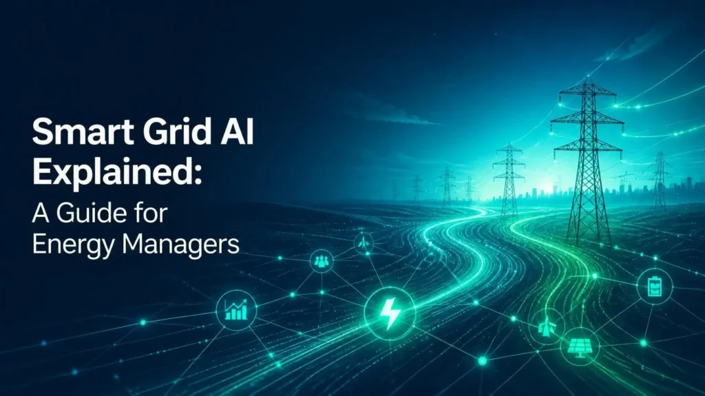 Smart grid AI for energy managers — using existing grid capacity harder versus building new capacity