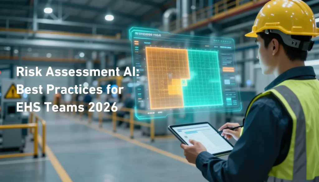 Risk assessment AI for EHS teams — five technology layers explained hero