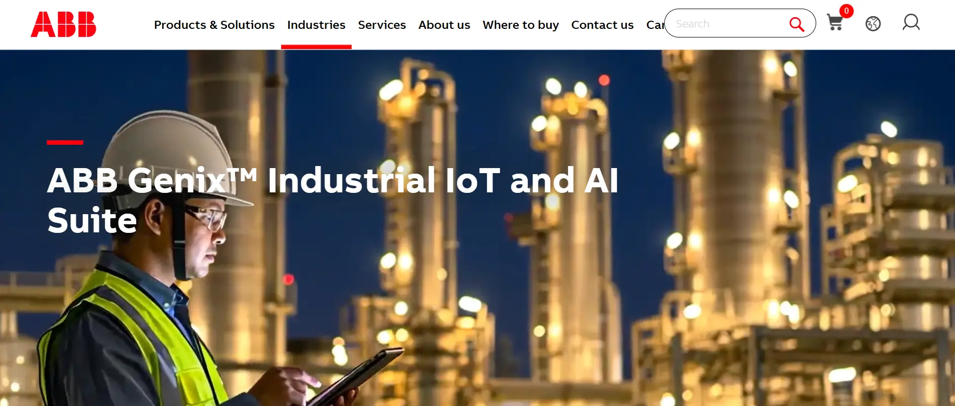 ABB Ability Genix screenshot