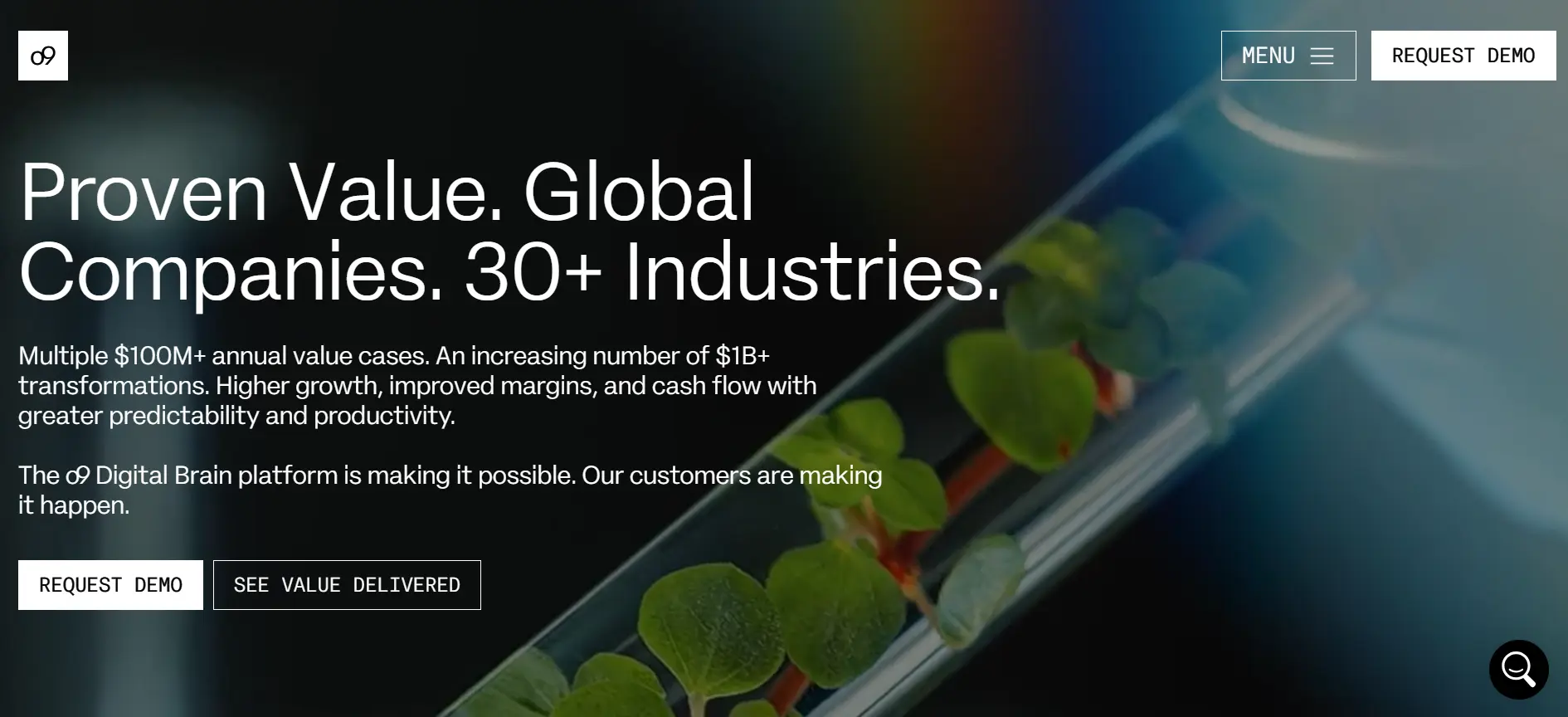 O9 solutions screenshot
