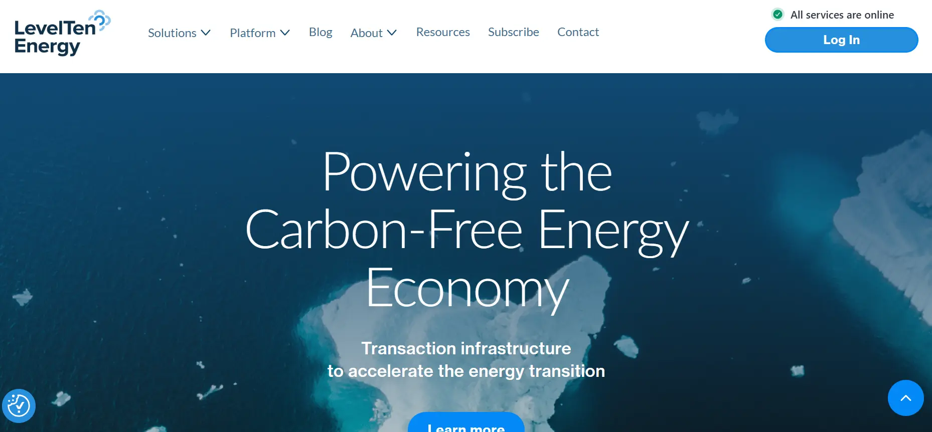 Levelten energy screenshot