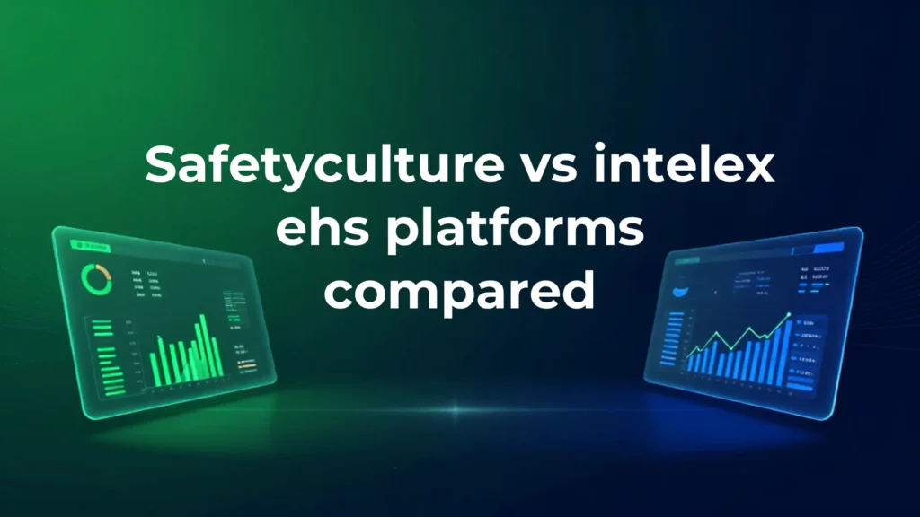 SafetyCulture and Intelex EHS platforms compared side by side