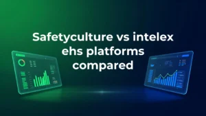 SafetyCulture and Intelex EHS platforms compared side by side