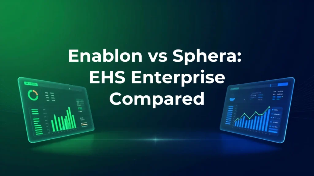 Enablon vs Sphera — enterprise EHS compared: control assurance versus process-safety depth