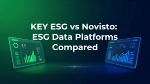 KEY ESG vs Novisto — multi-entity portfolio ESG collection versus cross-functional data governance