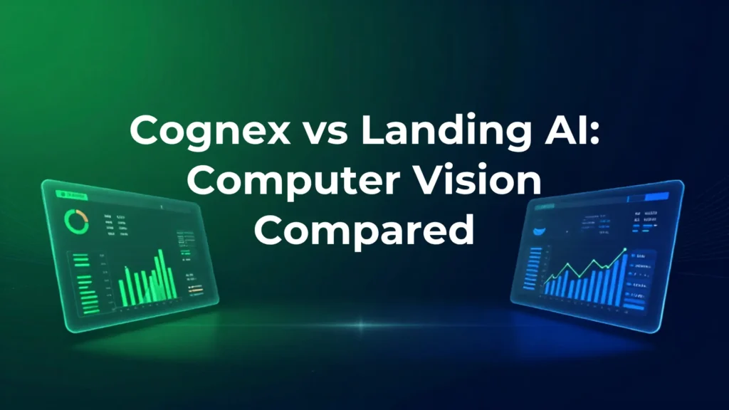 Cognex In-Sight vs Landing AI — pre-trained industrial vision versus data-centric small-dataset model building