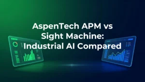 AspenTech APM vs Sight Machine — one model per asset versus one semantic model per plant
