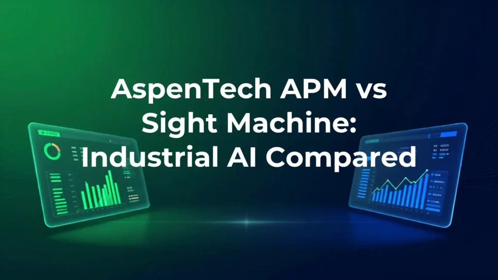 AspenTech APM vs Sight Machine — one model per asset versus one semantic model per plant